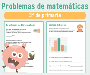 Hojas de trabajo de matemáticas 3 primaria